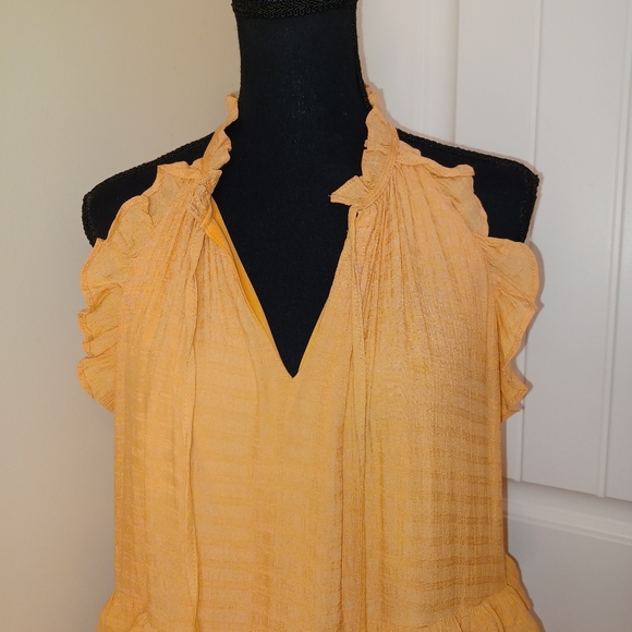 Talulah Mockingbird Tiered Cottagecore Halter Midi Dress Women's Sz Medium - Picture 3 of 10